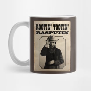 Rootin' Tootin' Rasputin Cowboy Poster Mug